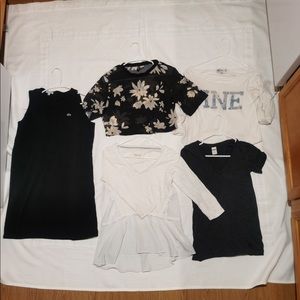 bundle of women clothes size M: lacoste, free people, wildfox